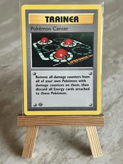 Pokemon TCG Pokemon Center 85/102 1st Edition Base Set Shadowless (English) - MP - Image 1