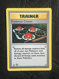 Pokemon TCG Pokemon Center 85/102 1st Edition Base Set Shadowless (English) - MP - Image 3