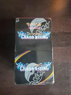 Pokemon TCG: Mega Evolution—Chaos Rising Half Booster Display (18 Booster Packs) - Image 1