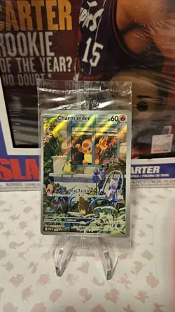 Sealed 2023 Charmander 044 Black Star Promo Obsidian Flames Pokemon Card - Image 1