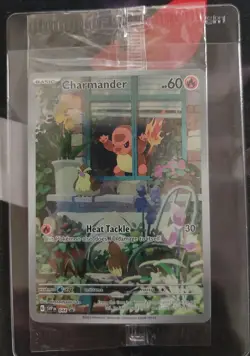 Pokemon TCG Charmander SVP 044 S & V Promo Card Sealed Obsidian Flames ETB - Image 1