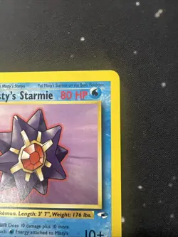 Misty’s Starmie 56/132 1st Edition Gym Heroes Uncommon WOTC Pokemon Card 5 - Image 3