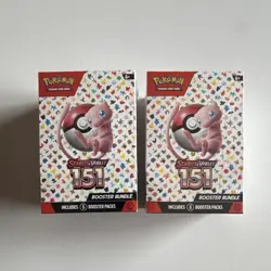Pokemon TCG Scarlet & Violet 151 Booster Bundle Lot of 2 Boxes (6 Packs Each) - Image 1