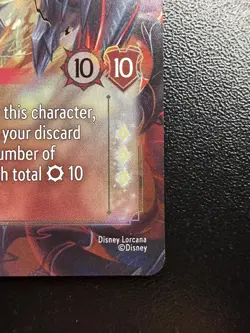 Disney Lorcana TCG The Leviathan Legendary ✨ENCHANTED ✨Full Art Foil 233/204 - Image 3