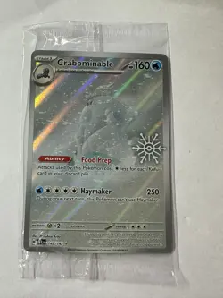 Pokemon Card Crabominable 149/142 Illustration Holo Rare Stellar Crown NM - Image 1