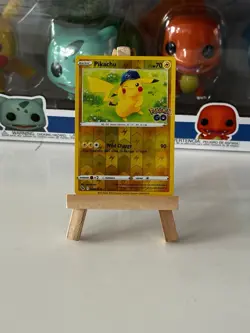 Pokemon Pikachu Pokemon Go 028/078 Reverse Holo Holo Rare - Image 1