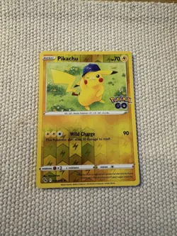 Pikachu 028/078 Pokemon Go NM Reverse Holo Pokemon TCG - Image 1