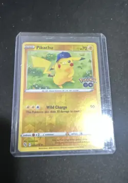 Pikachu 028/078 Pokemon GO Reverse Holo - Image 1