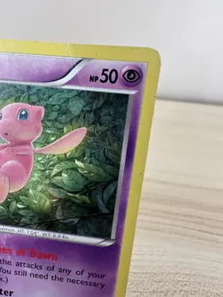 Mew 29/124 XY Fates Collide Holo Rare 2016 Pokemon TCG Card DMG - Image 2