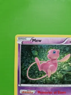 Pokemon Mew TCG Fates Collide Holo Rare Card 29/124 LP Condition - Image 2