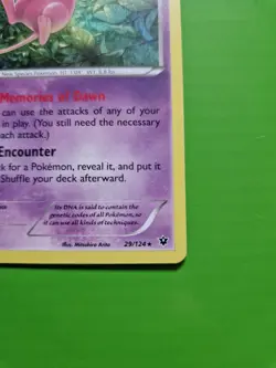 Pokemon Mew TCG Fates Collide Holo Rare Card 29/124 LP Condition - Image 4