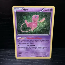 Pokemon Mew TCG Fates Collide Holo Rare Card 29/124 LP Condition - Image 1