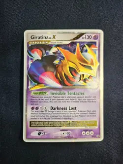 Pokemon Giratina LV.X DP38 Holo Black Star Promo Card - Image 2
