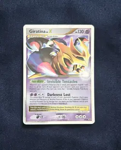 Pokemon Giratina LV.X DP38 Holo Black Star Promo Card - Image 3