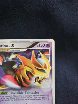 Pokemon Giratina LV.X DP38 Holo Black Star Promo Card - Image 5