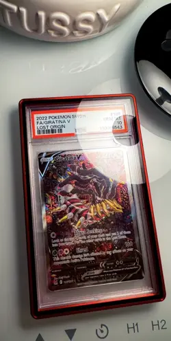 PSA 10 Giratina V #186 Alt Art Pokemon 2022 Lost Origin GEM MINT - Image 1