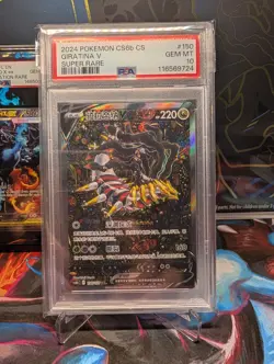Pokemon TCG Giratina v PSA 10 Alt Art Chinese Lost Origin Card 150/131 SR CS6bC - Image 1
