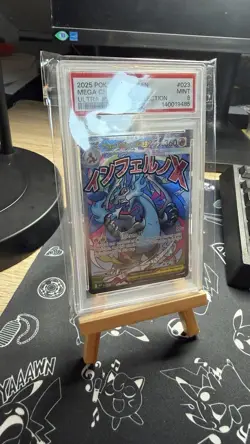 Pokemon TCG Mega Charizard X EX Mep 023 Black Star Promo PSA 9 - Image 2