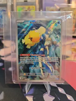 Pokemon TCG Misty's Psyduck 193/182 Sv10: Destined Rivals EN IR Holo Full Art - Image 1