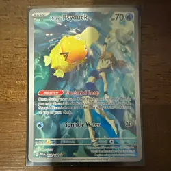 Pokemon TCG Misty's Psyduck 193/182 SV10 Destined Rivals IR Full Art Holo ENG - Image 1
