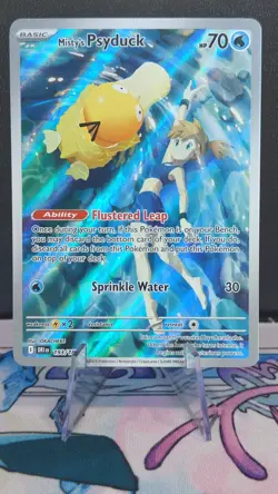Pokemon TCG - Misty's Psyduck 193/182 Illustration Rare Destined Rivals - NM - Image 1