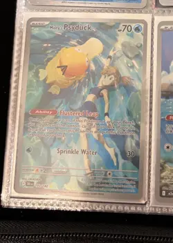 Pokemon TCG Misty's Psyduck Destined Rivals 193/182 Illustration Rare Card - Image 1