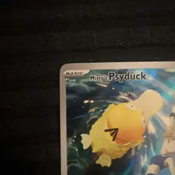 Pokemon TCG Misty's Psyduck Illustration Rare Destined Rivals 193/182 - Image 2