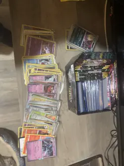 Pokemon Cards And Charizard Tin Opened Packs And Tin Tons Of Cards Holos &rares - Image 5