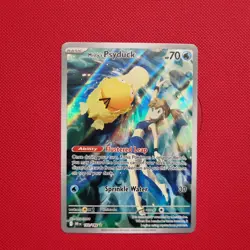 💥Pokemon TCG Misty's Psyduck Destined Rivals 193/182 - Illustration Rare - NM/M - Image 1