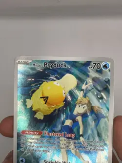 Pokemon TCG Misty's Psyduck IR Destined Rivals 193/182 - NM/M - Image 3