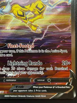Raikou V GG41/GG70 - NM - Crown Zenith: Galarian Gallery Holo - Pokemon TCG - Image 5