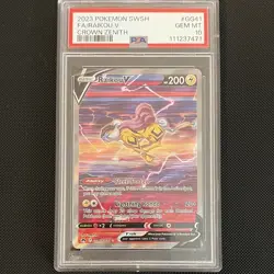 Pokemon TCG Raikou V GG41/GG70 Holo Full Art PSA 10 - Image 1