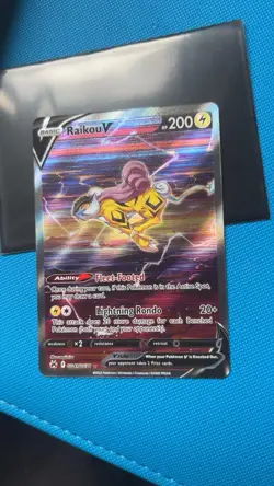 Pokemon TCG Raikou v Crown Zenith: Galarian Gallery GG41/GG70 Holo Ultra Rare - Image 1