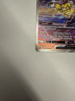 The Pokemon Company Pokemon TCG Raikou V GG41/GG70 Crown Zenith Ultra Rare Holo - Image 5