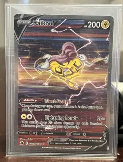 Raikou V GG41/GG70 Crown Zenith Galarian Gallery Ultra Rare Holo Pokemon TCG - Image 1