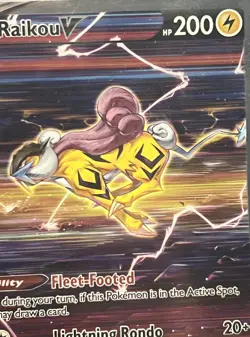 Raikou V GG41/GG70 Crown Zenith Galarian Gallery Ultra Rare Holo Pokemon TCG - Image 4