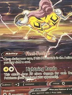 Raikou V GG41/GG70 Crown Zenith Galarian Gallery Ultra Rare Holo Pokemon TCG - Image 5