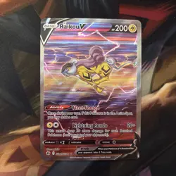 Pokemon TCG Raikou V Crown Zenith: Galarian Gallery Gg41/Gg70 Holo Ultra Rare - Image 1