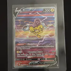Pokemon TCG Raikou V GG41/GG70 Crown Zenith Galarian Gallery Holo 200 HP - Image 1