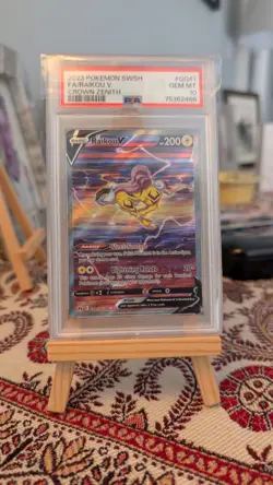 Pokemon TCG Raikou v Crown Zenith Holo Card GG41/GG70 PSA 10 GEM MT - Image 2
