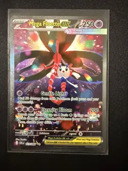 Pokemon TCG Mega Floette ex 117/086 SIR Chaos Rising Special Illustration Rare - Image 1