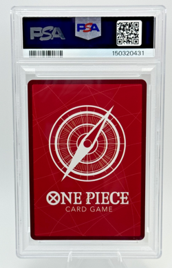 2025 One Piece Monkey D. Luffy Leader Alt Art #OP13-001 PSA 9 MINT ENGLISH - Image 2