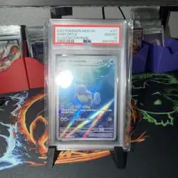 2023 POKEMON MEW EN-151 ILLUSTRATION RARE #171 WARTORTLE PSA 10 - Image 1