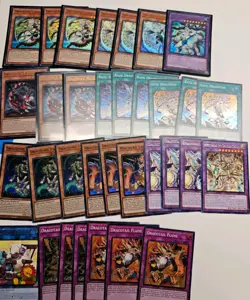 Yu-Gi-Oh! 33 Cards - DRACOTAIL Core Deck Lightly Played- moderately play 1st ed - Image 1