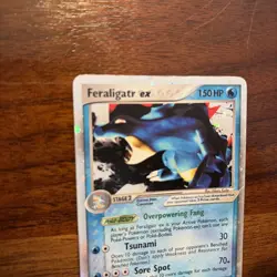 FERALIGATR EX 103/115 HOLO EX UNSEEN FORCES HP DMG POKEMON - Image 5