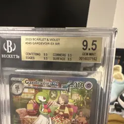BGS 9.5 2023 Pokemon Scarlet & Violet Gardevoir ex 245 SIR Full Art Holo EN - Image 3
