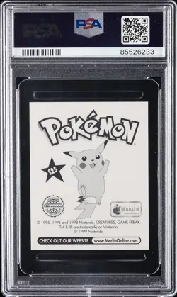 1999 MERLIN POKEMON #S25 MEW-PRISM PSA 10 - Image 2