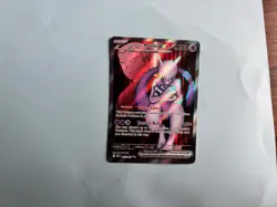 Pokemon TCG Rocket's Mewtwo EX #213 Destined Rivals Full Art Ultra Rare Mint - Image 1