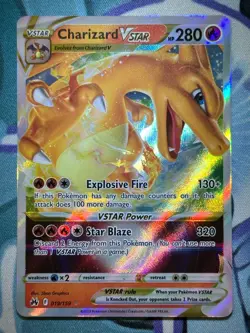 Charizard V Star - 019/159 - Crown Zenith - Ultra Rare - Pokemon TCG - Image 1