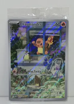 Pokemon TCG Obsidian Flames Charmander SVP 044 Black Star Promo Sealed - Image 1